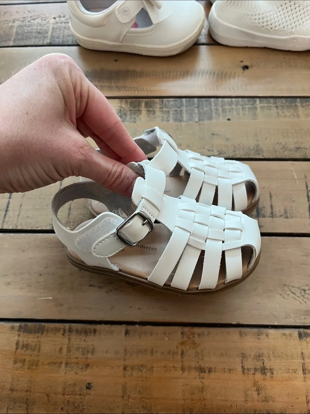Size 6 White Toddler Girl Sneakers Bundle